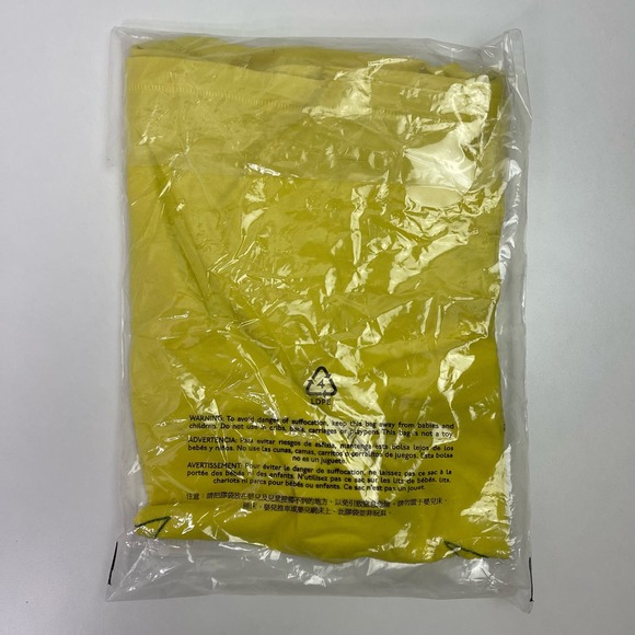 Madewell — Embroidered Palm Tree Radio Boxy Tee Yellow Green T-shirt — Small NEW - Picture 7 of 7